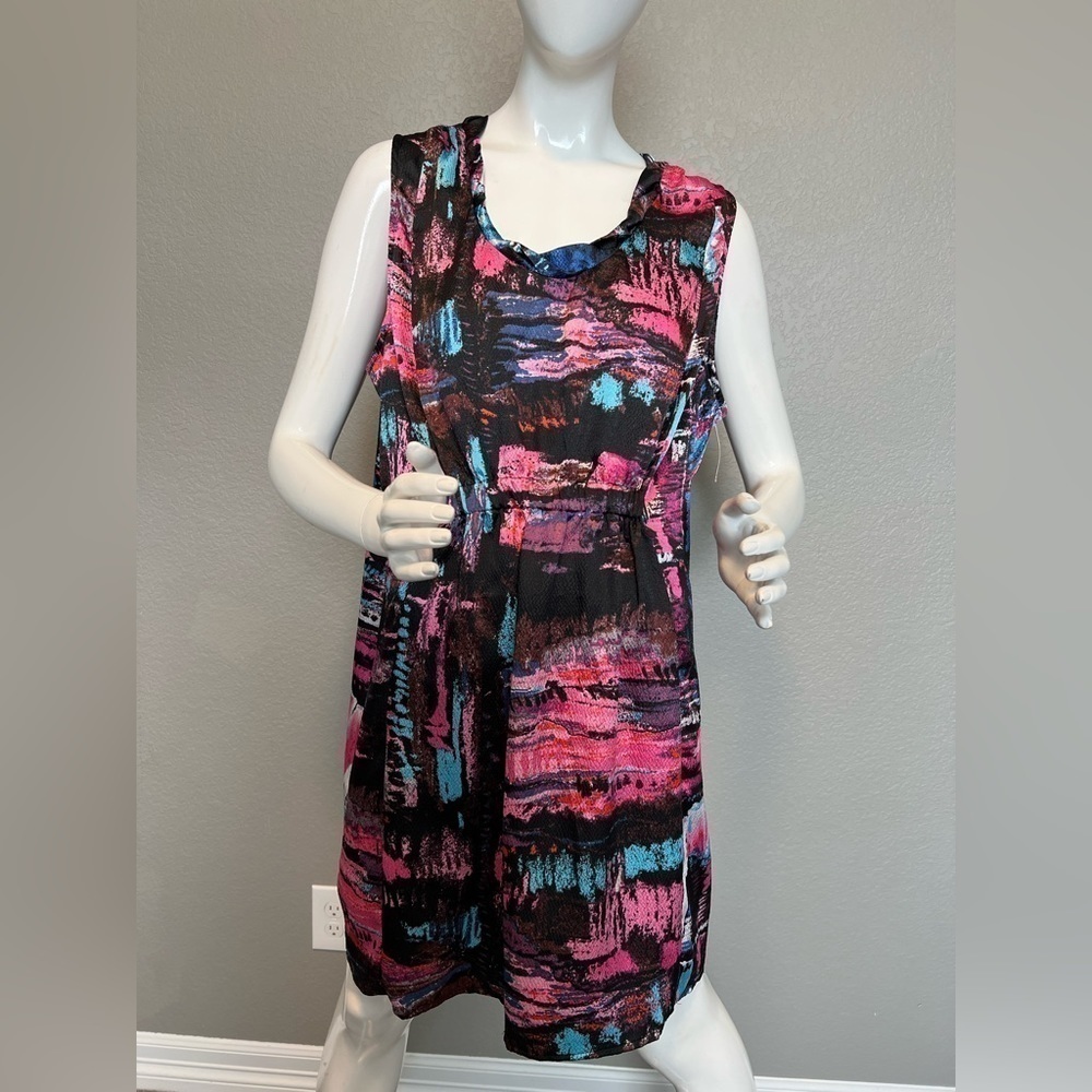Lane Bryant Colorful Mini Dress